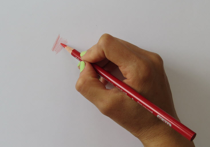 cómo tomar el lápiz 2